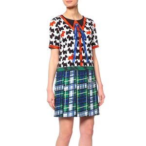 Moschino Argyle Dress